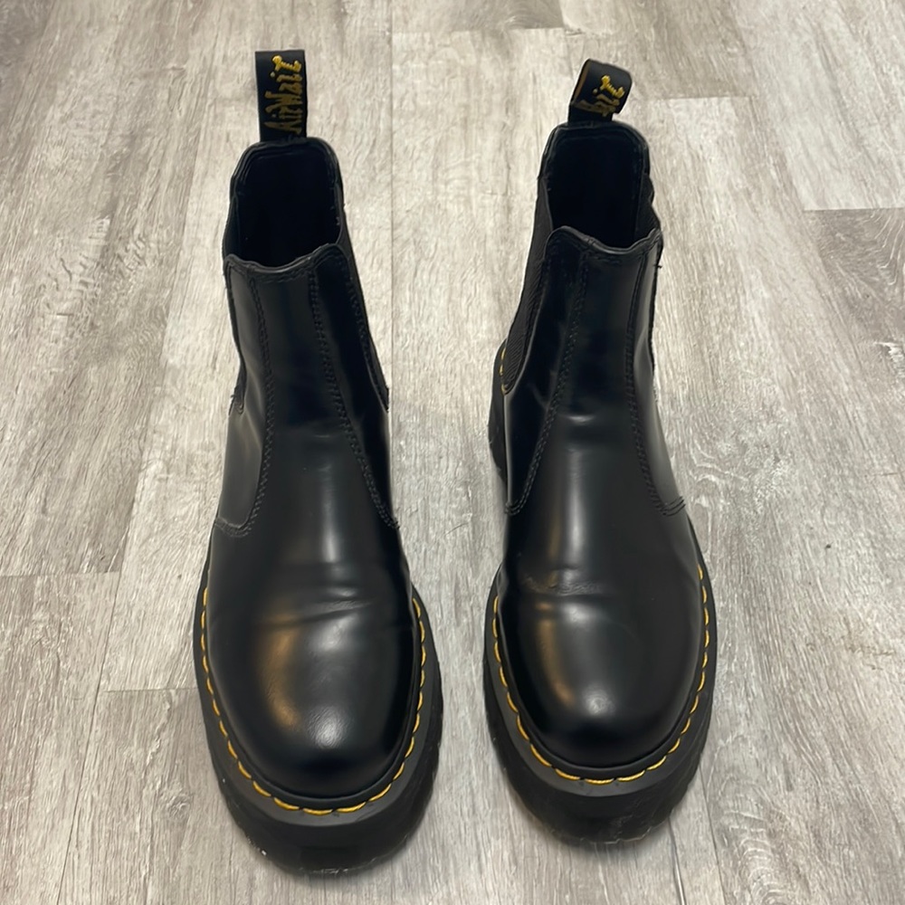 Dr Martens Air Wair with soles bouncing, not worn. Bought for a gift.